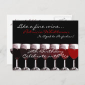 Schattierungen Einladungspostkarte (Vorne/Hinten)