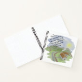 Schattierungen für grünes Notebook Notizblock (Innenseite)