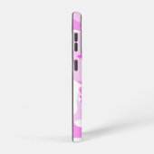 Schattierungen in Rosa und Weiß Samsung Galaxy Hülle (Rechte Seite)