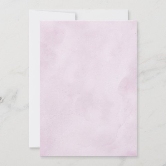 Schattierungen Lila blutiger blutiger Hochzeiten Save The Date (Rückseite)