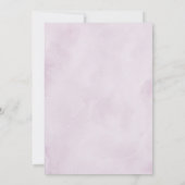 Schattierungen Lila blutiger blutiger Hochzeiten Save The Date (Rückseite)