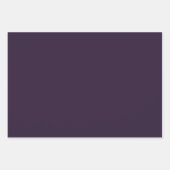 Schattierungen Lila geometrischer Abstrakter Kunst Geschenkpapier Set (Vorderseite 3)