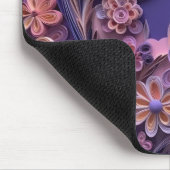 Schattierungen Lila Papierqualität Mousepad (Ecke)