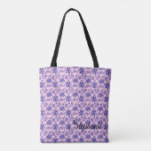 Schattierungen Lila Tageszeitungen mit rosa Hinter Tasche (Rückseite)