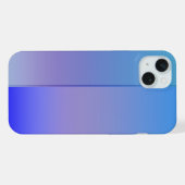 Schattierungen von Blau iPhone Hülle (Rückseite (Horizontal))