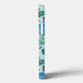 Schattierungen von blauen Muscheln und Sternengefl Case-Mate iPhone Hülle (Rückseite / Links)