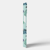 Schattierungen von blauen Muscheln und Sternengefl Case-Mate iPhone Hülle (Rückseite / Rechts)