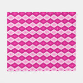 Schattierungen von Fuchsiendiamanten Fleecedecke (Vorderseite (Horizontal))
