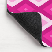 Schattierungen von Fuchsiendiamanten Mousepad (Ecke)