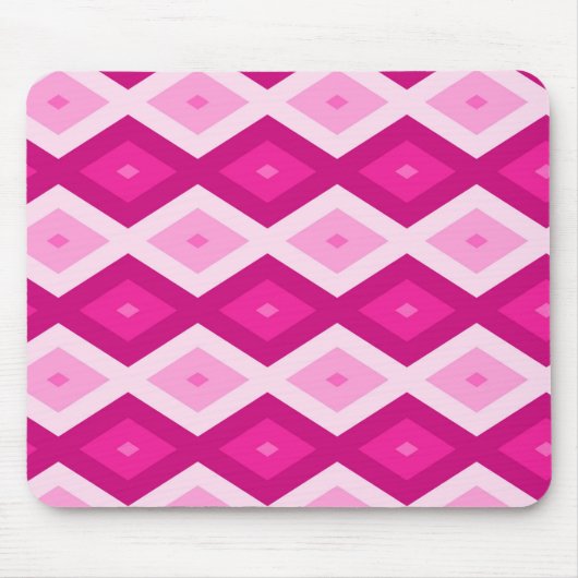 Schattierungen von Fuchsiendiamanten Mousepad (Vorne)