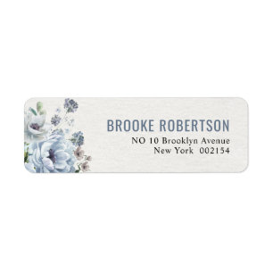 Schattierungen von Gray Dusty Blue Winter Rustikal