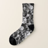Schattierungen von Gray Pickleball Socken (Links - Außen)