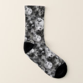 Schattierungen von Gray Pickleball Socken (Rechts - Außen)