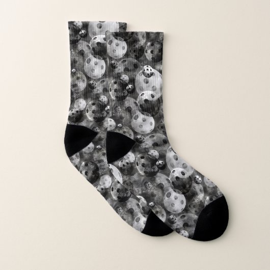Schattierungen von Gray Pickleball Socken (Paar)