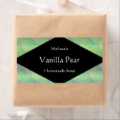 Schattierungen von grüner Seife oder Kerze (Insitu)