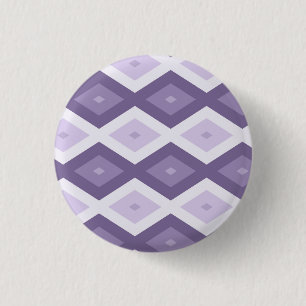 Schattierungen von Lavendeldiamanten Button