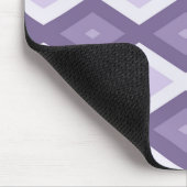 Schattierungen von Lavendeldiamanten Mousepad (Ecke)
