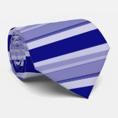 Schattierungen von Navy Blue Krawatte (Horizontale (Gerollt)