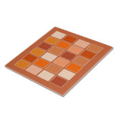 Schattierungen von Orange Blocks Fliese (Seite)