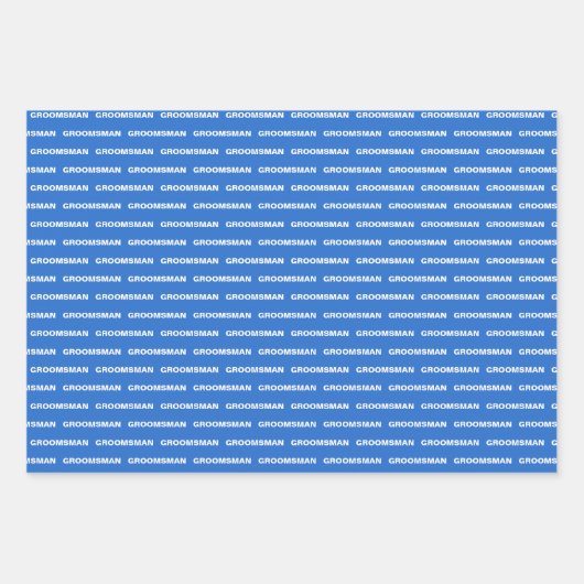 Schattierungen von Papierblättern für blaue Trauze Geschenkpapier Set (Vorderseite 2)