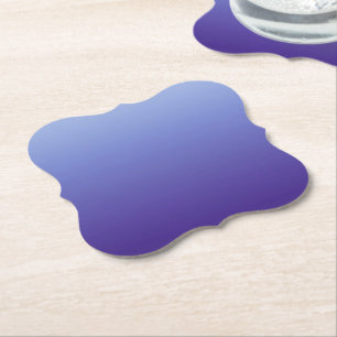 Schattierungen von Periwinkle Violett zu Blau Untersetzer