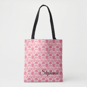 Schattierungen von rosa Daisies Tasche