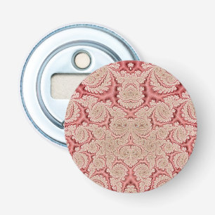 Schattierungen von rosa Korallenbraun und Beige 3D Flaschenöffner