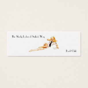 Schattige Dame Sailor Bookmark