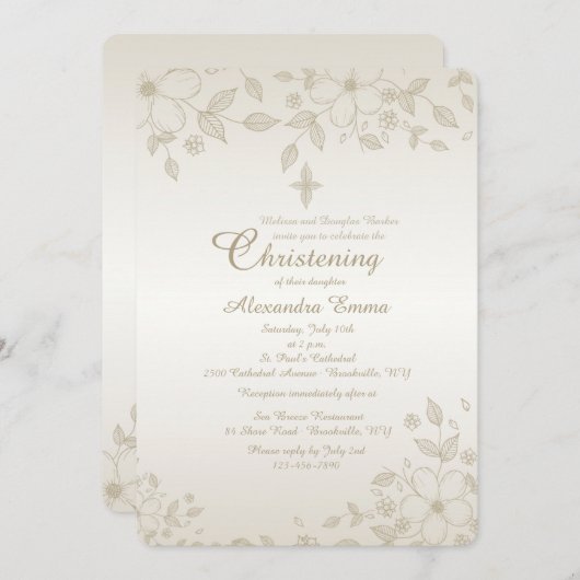 Schattige Einladung (Vorne/Hinten)