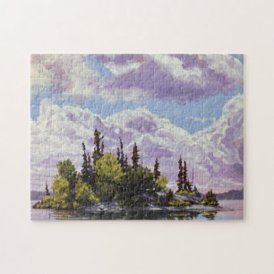 "Schattige Erholung" 11" x 14" Puzzle (252 Stück)