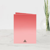 Schattige kat op laptop verjaardags karte (Rückseite)