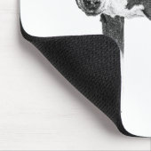 Schattige Pit Bull-Schreibtisch Mousepad (Ecke)