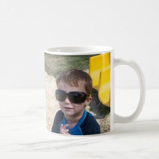 Schattige Zwillinge Kaffeetasse (Rechts)