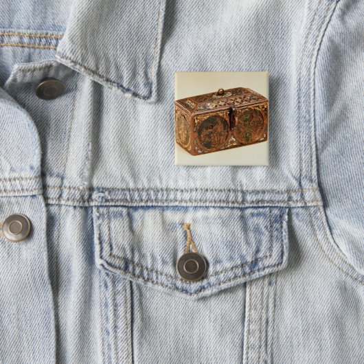 Schatulle, 13. Jahrhundert Button (Beispiel)