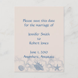 Schatz am Meer Save the Date, Postkarte