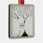 "Schatz-Baum-" Verzierung Ornament Aus Metall (Rechts)