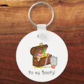 Schatz Brustkorb Schlüsselanhänger - Schlüssel zu (Vorderseite)