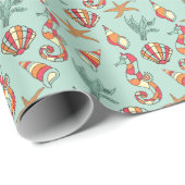 Schatz des Meeres Geschenkpapier (Rolleneckpunkt)