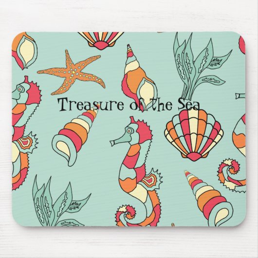 Schatz des Meeres Mousepad (Vorne)
