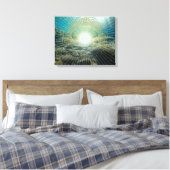 Schatz des Meeres - überzogene Leinwand (Insitu (Schlafzimmer))