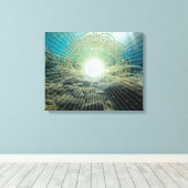 Schatz des Meeres - überzogene Leinwand (Insitu (Holzboden))