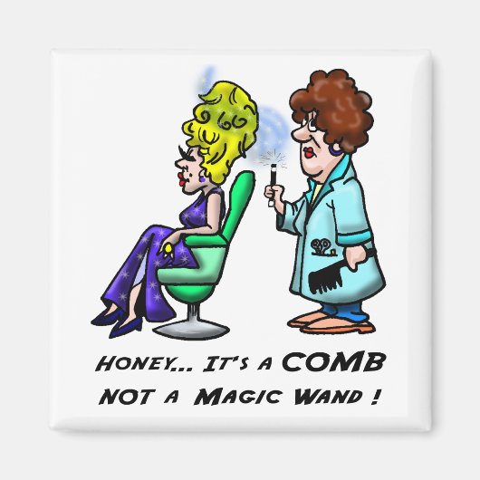 Schatz... ein Kamm Magnet (Vorne)