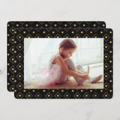 Schatz-Foto-Rahmen Einladung (Vorne/Hinten)