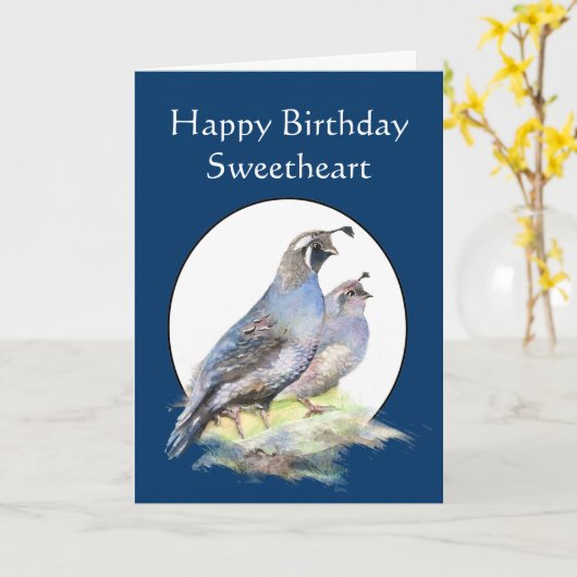 Schatz-Geburtstags-kundenspezifische Karte (Gelbe Blume)