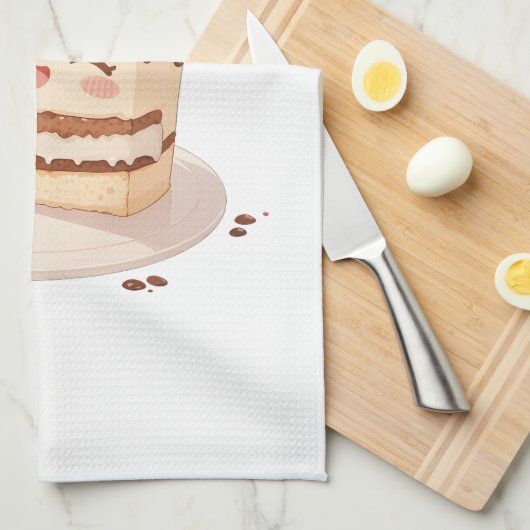 Schatz! Geschirrtuch (Viertel Falte)