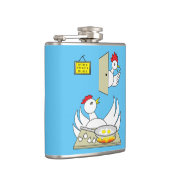 Schatz, ich bin Zuhause Chickens Flachmann (Rechts)