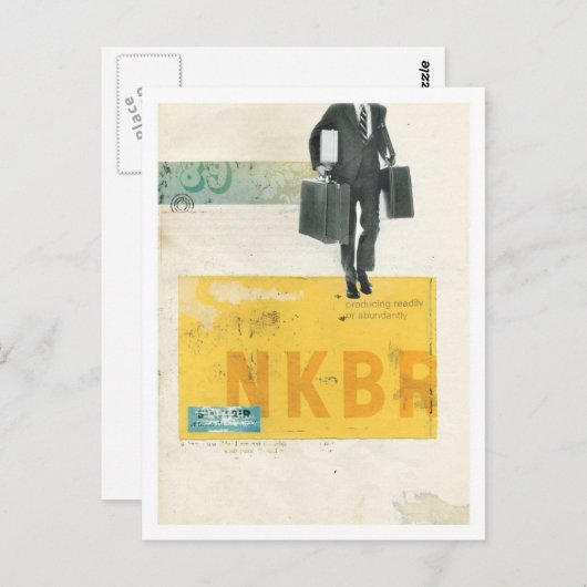 Schatz, ich bin Zuhause Postkarte (Vorne/Hinten)