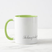 Schatz, ich liebe dich Honigglas Tasse (Links)