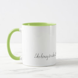 Schatz, ich liebe dich Honigglas Tasse
