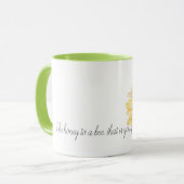 Schatz, ich liebe dich Honigglas Tasse (Vorderseite Links)